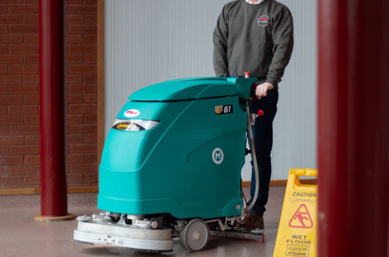 A PSS team member on site